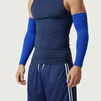 Manchons de compression personnalisés pour hommes, protection UV, respirants, séchage rapide, écologiques, 100 % polyester, grandes tailles, dégradé