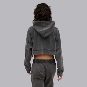 Sweat à capuche Boxy Fit pour femme doux, confortable et idéal pour les vêtements décontractés, les superpositions et les aventures en plein air en automne et en hiver - Product Image 3