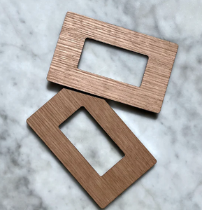 Wood Inlay Electrical <b>Socket</b> Covers (FSC 100%) - Product Image 1
