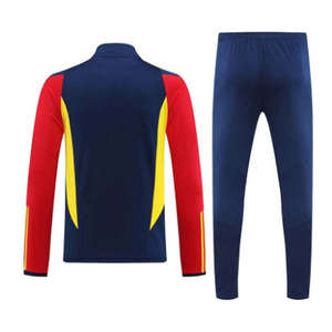 Survêtement de course pour homme personnalisé, best-seller, à capuche, fermeture à cordon, devant uni, respirant, séchage rapide, tissu en polyester et coton - Product Image 5