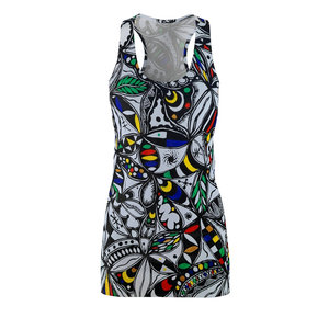 Orisun VI abito da donna con taglio cucito Racerback motivo floreale in tinta unita elegante formale personalizzato con cerniera al ginocchio disponibile XS S XL XL - Product Image 4