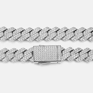 Pulsera de Tenis con Dijes de Diamantes de Imitación y Baño de Oro - Estilo Hip Hop, Regalo, Suministro al por Mayor - Product Image 2