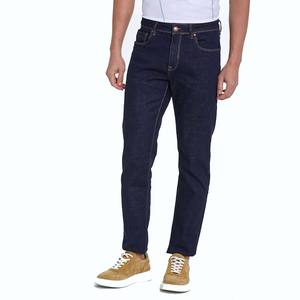 High Quality Men's Loose Color Block Washed Denim <b>Pants</b> With Pockets / Best Rate Breathable Custom Denim Jeans for Men - Product Image 6