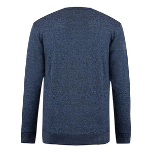 Suéter de alta calidad para hombre estilo liso con logotipo personalizado sin capucha - Product Image 2