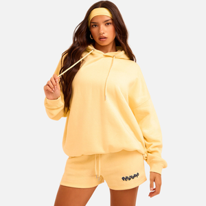 Sweat à capuche imprimé personnalisé de qualité supérieure pour l'hiver OEM |   Fabricant de sweats à capuche pour femmes en molleton de coton épais, style streetwear |   Privé - Product Image 6