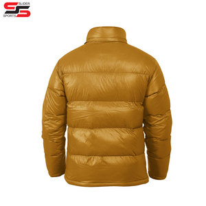 Vente en gros Hiver Personnalisé Broderie Logo Hommes Doudoune Hommes Fermeture Éclair Up Doudoune - Product Image 2