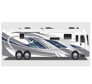 Autocaravana RV certificada con servicio eléctrico de 30 amperios, preparada para TV por satélite, litera abatible y luces LED. - Product Image 4