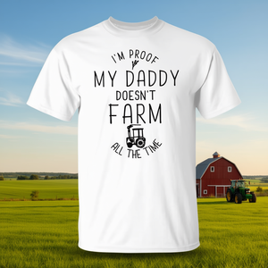 Camiseta: Prueba de que mi papá no hace agricultura todo el tiempo - Product Image 3