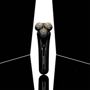 Rasoir rotatif 3-en-1, système de coupe hybride, tondeuse de précision humide/sèche, lames flexibles, tête pivotante, chargement USB, IPX7 pour le corps - Product Image 5