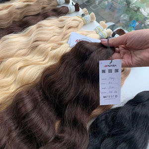 ผมต่อแบบชาวเวียดนาม2025ผมตรงยาว50ซม. สีเข้ม100% สีเวียดนาม - Product Image 1