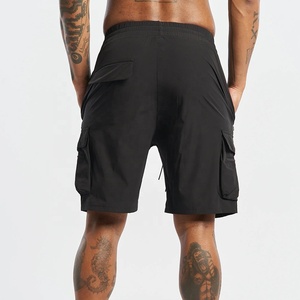 2023 superventas pantalones cortos de gimnasio personalizados ropa deportiva pantalones cortos de Fitness de gimnasio en blanco correr entrenamiento pantalones cortos de gimnasio transpirables para hombres - Product Image 2