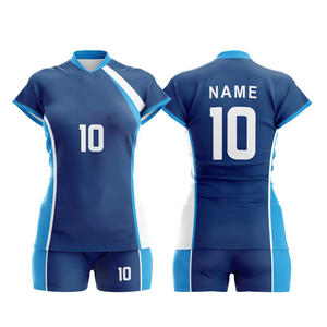 volleyball uniform set women colorful patterns polyester uniformes volleyball spandex stretch fabric volleyball uniform - Product Image 6