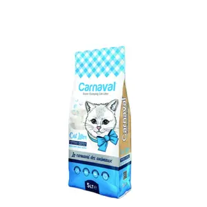 Высококачественный кошачий наполнитель с супер комками из бентонита с запахом Марсельского мыла для домашних кошек 0,6-2,25 мм (10 л)