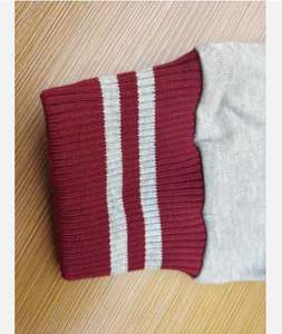 Chaqueta universitaria informal para hombre, chaquetas de bloque de color con cuello de béisbol elegante para la escuela - Product Image 6