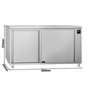 ตู้เก็บความร้อนเชิงพาณิชย์ ECO - 1800x700 มม. - ประตูแบบทะลุและบานเลื่อน - ดิจิตอล - Product Image 2