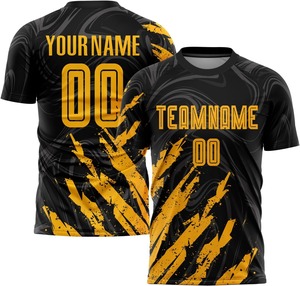 Bajo MOQ 10 Camisetas de fútbol de sublimación personalizada. Fábrica de ropa de equipo ligera de secado rápido OEM ODM. Kit de fútbol de calidad profesional para - Product Image 4