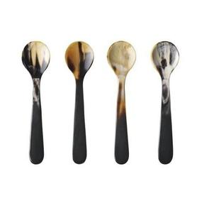 Juego de cubiertos con diseño de colores, Set de cubiertos con tenedor y cuchara, cuerno, diseño de acabado personalizado - Product Image 2