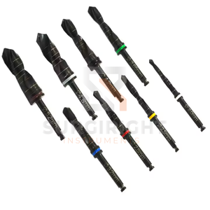 Taladro de implante Dental de acero inoxidable Lindemann personalizable de alta calidad incluye taladro Dental y accesorios de Surgiright - Product Image 3