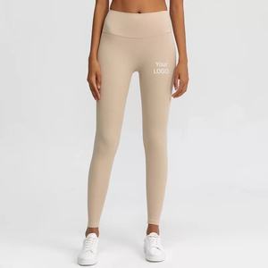 Leggings de yoga de fitness pour femmes de haute qualité avec fermeture à la taille élastique prix de gros pantalons de sport de gymnastique - Product Image 3