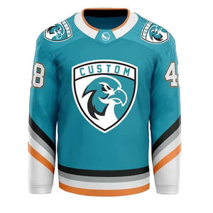 Camisetas de Hockey sobre Patines en Línea Personalizables OEM 2026, Impresión por Transferencia de Calor, Impermeables, 100% Poliéster, Alta Calidad, Deportivas - Product Image 1