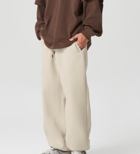 Pantalones Deportivos de Chándal con Cordón, de Lona Gruesa de 220 g/m², con Logotipo Personalizado, para Hombre y Mujer, Ropa de Calle de Invierno - Product Image 3