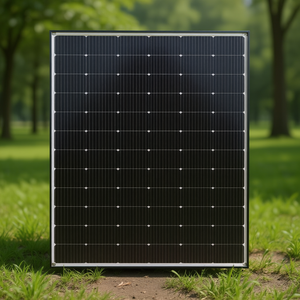แผงโซลาร์เซลล์โมโนคริสตัลไลน์สีดำ Mogen Solar 410TD 405W-550W HJT ได้รับการรับรองมาตรฐาน TUV - Product Image 3
