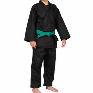 Conjunto de Camiseta y Pantalones de Karate Duraderos de Alta Calidad, Ropa Deportiva de Artes Marciales Unisex, Cómoda para Entrenamiento, 100% Poliéster Ligero - Product Image 3