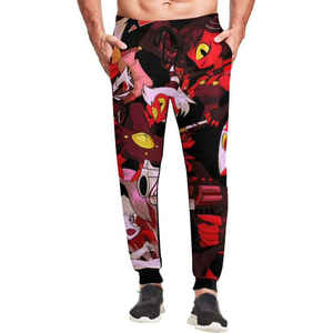 กางเกงจ็อกกิ้งผู้ชายทรงทันสมัย น้ำหนักเบา เอวกลาง ยืดหยุ่น แฟชั่น พิมพ์ลายแบบซับลิเมชั่น สินค้ามาใหม่ รับผลิตแบบ OEM ขายส่ง - Product Image 1