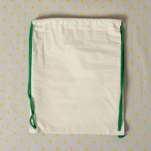 Mini Drawstring <b>Bag</b> Natural Solid Color 100 % Pure Cotton <b>Gift</b> <b>Bags</b> for Wedding Functions for Sale at Best Price - Product Image 2