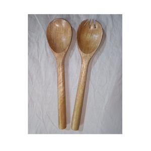 Cuchara larga de madera con esmalte brillante para el hogar a bajo costo para la venta cuchara de cubiertos de madera de tamaño personalizado para vajilla - Product Image 6