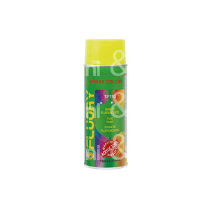 SPRAY ENAMEL 100% Acrílico Esmalte fluorescente para exteriores e interiores Formato de secado rápido 400 ml - Product Image 1