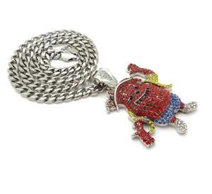 จี้เพชรรูปตัวการ์ตูนหลากสีที่ปรับแต่งได้ตามต้องการจี้เพชรทรงกลมประดับเพชรจี้เงินและเสน่ห์925 - Product Image 3