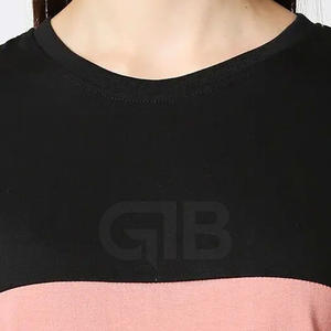 Camiseta de Verano para Mujer con Logotipo Personalizado, Ecológica, 100% Algodón, Transpirable y de Secado Rápido, Cuello Redondo, Ropa Urbana - Product Image 5