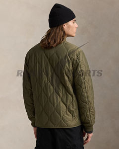 Chaqueta Acolchada Transpirable Personalizada de Venta Caliente 2025 para Hombres, Mujeres y Niños, Primavera, Calidad Premium, Bordado 3D, Cuello Mao, Cremallera - Product Image 4