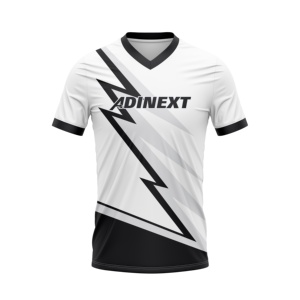 Botones de malla sublimada zip unisex tiro con arco partido Jersey camisa usa para equipo - Product Image 4