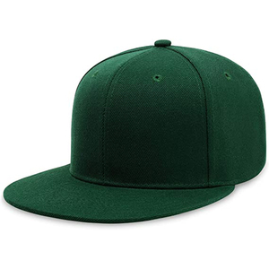 Gorra plana de nueva moda OEM para gorra de béisbol Hip-Hop de color puro a la moda con patrón bordado PANA impermeable para deportes - Product Image 1