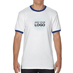 Camisetas Ringer Premium para Hombre, Camiseta Deportiva para Hombre, Camiseta Unisex Next Level con Cuello Redondo CVC, Camiseta Moderna Ajustada - Product Image 1