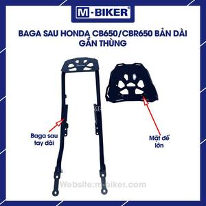 Portaequipajes para Motocicleta M-Biker para Modelos CB650/CBR650 2019-2024, Alforjas Traseras Usadas, Termoplástico - Product Image 5