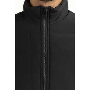 เสื้อแจ็คเก็ตพัฟเฟอร์สไตล์ลำลองสำหรับฤดูใบไม้ร่วง คอตั้ง กันน้ำ มีซิป ทรงปกติ ไซส์ XS รุ่น MN-JKT-WS25-121 - Product Image 6