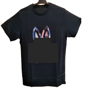 Haute qualité hommes T-Shirt conception de Logo personnalisé O cou 100% coton respirant décontracté goutte épaule Oem grande taille premier séchage - Product Image 1