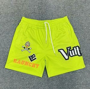 Nuevos pantalones cortos de ejercicio ecológicos para hombre, 100% algodón, malla de secado rápido, poliéster, colores sólidos, estampado de transferencia por sublimación - Product Image 5