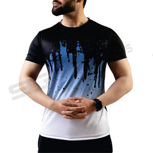 Camisas de sublimación 100 poliéster Almacén de EE. UU. Venta al por mayor Camisetas de algodón de poliéster en blanco para camisetas de sublimación - Product Image 4