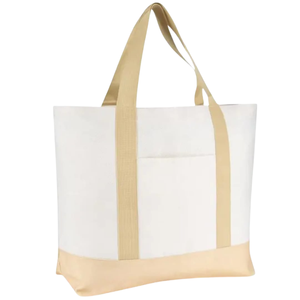 Bolsa de Lona con Cierre de Hombro, Asa Larga de Cuerda, Estilo Algodón Premium, Suministro de Fabricante OEM para Compradores al por Mayor - Product Image 4