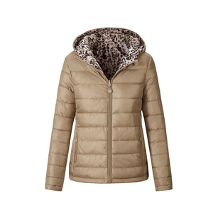 Femmes XL à la mode hiver chaud doudoune conception personnalisée coton matelassé poche décoration respirant à la mode pour l'extérieur - Product Image 3