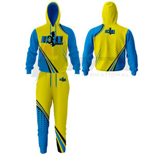 Survêtements de course à pied légers et confortables à réchauffer par sublimation ensembles d'échauffement pour le sport personnalisés - Product Image 1