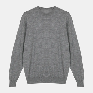 Hot Selling Wholesale Sweatshirt for Men Casual Streetwear <b>Moisture</b> Wicking Elastic Cuff Crewneck - Product Image 4