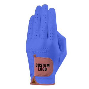 Acheter des gants de golf pour adultes gaucher avec logo personnalisé pour hommes, imperméables, en peau de mouton, protection UV, antidérapants, sports d'extérieur - Product Image 1