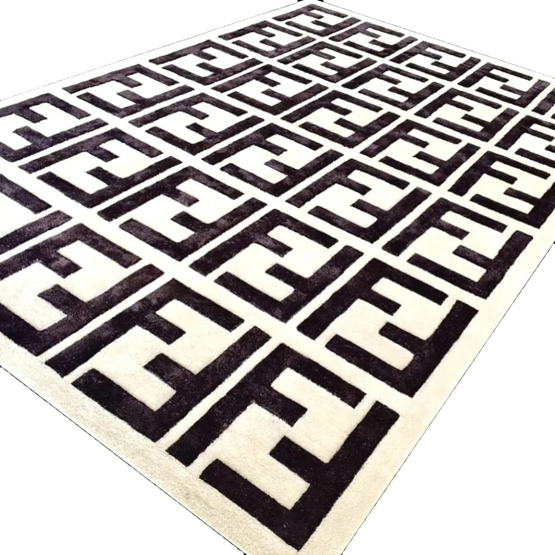 Handtufted Teppich Teppich Hochwertige alle Farben verfügbar Wohnzimmer Bodenbelag Wolle Seide Teppiche Teppich hergestellt in Hersteller Indien