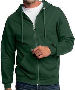 Sudaderas con capucha deportivas de advertencia, ropa de seguridad laboral, gran oferta, Jersey de poliéster 100% con cepillo interior, cremallera frontal, ropa de seguridad personalizada Unisex - Product Image 1
