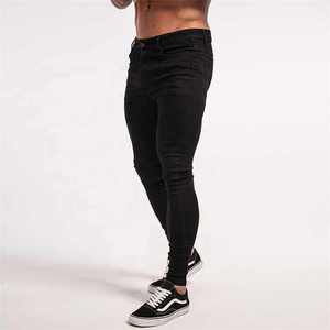 New Arrivals Men Stretch Skinny Jeans Fashion Casual Slim Fit Denim Trousers Male <b>Pants</b> Male Brand - Product Image 1